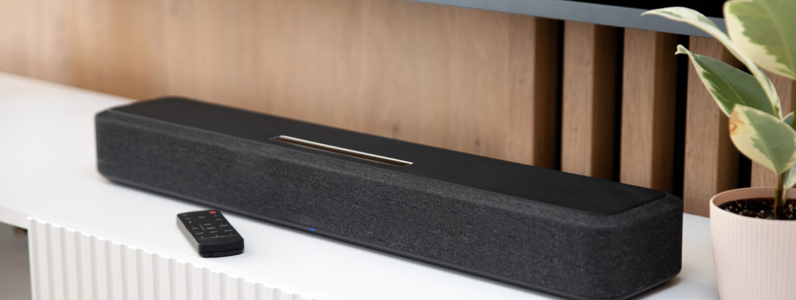 Soundbar in a modern home