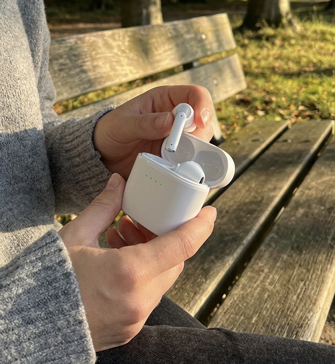 Premium Trådløst J8 Bluetooth Headset - Sort - iHero - In-ear høretelefoner - Techii.dk