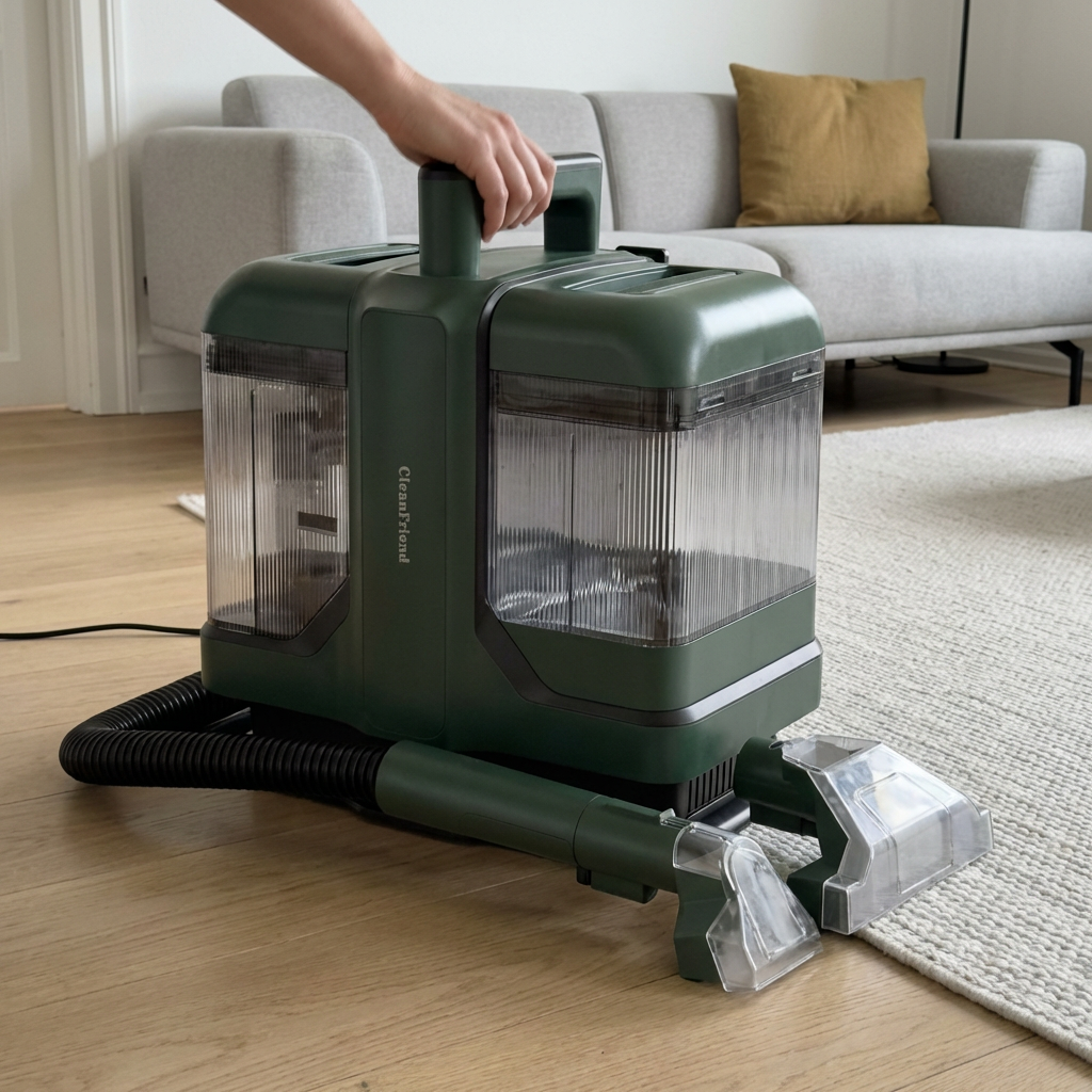 CleanFriend SpotCleaner Tæpperenser - Tæpperenser test - Techii.dk