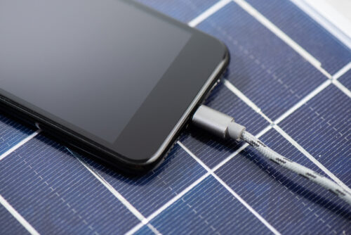 Solcelleoplader