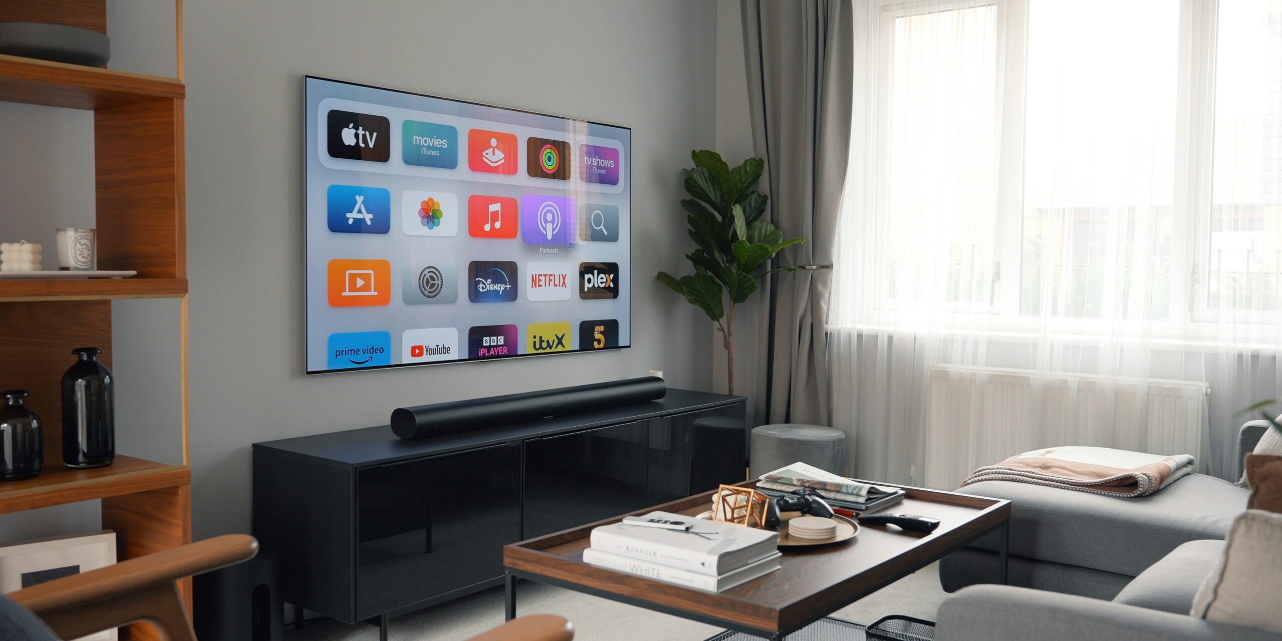 soundbar i stue